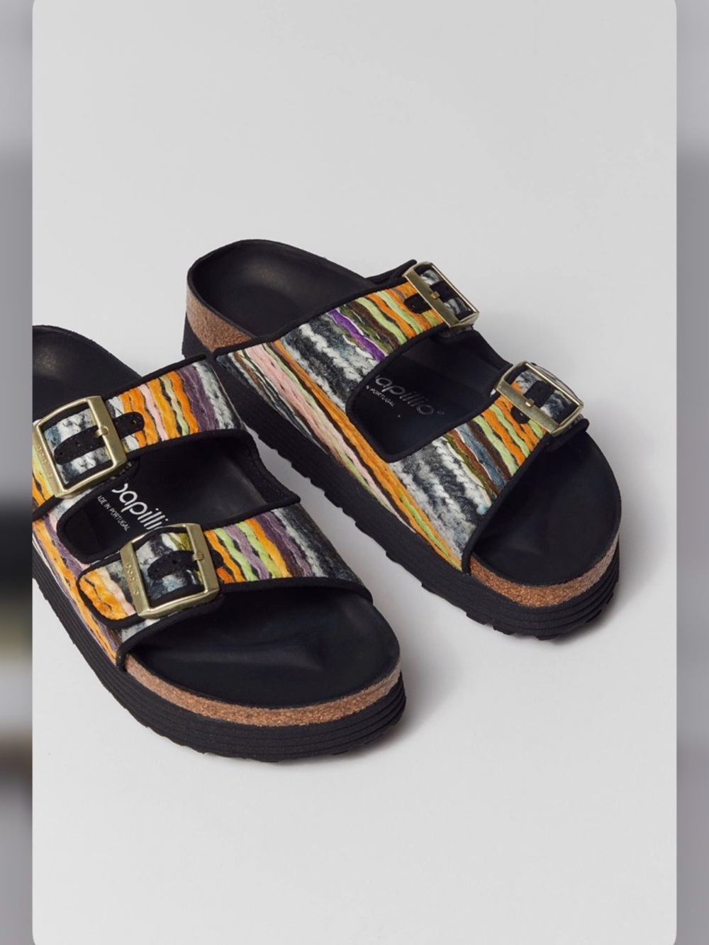 Birkenstock Papillio Arizona Yarn
Platform Sandal